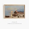A fishing village on the Baltic coast-frame by Julius Sergius Klever
