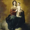 Madonna and Child (c. 1655 - 1660)-d1 by Bartolomé Estebán Murillo