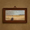 Woman in wheat field (ca. 1897 - ca. 1910)-frame by Luis Astete y Concha