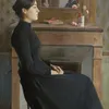 Female Figure (1894)-full by Santiago Rusiñol