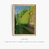 Jardín De Sa Coma. Valdemosa (Garden Of Sa Coma, Valdemosa)-frame by Santiago Rusiñol