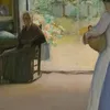 Sitges Interior (circa 1894)-d1 by Santiago Rusiñol