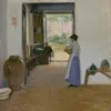 Sitges Interior (circa 1894)-full by Santiago Rusiñol