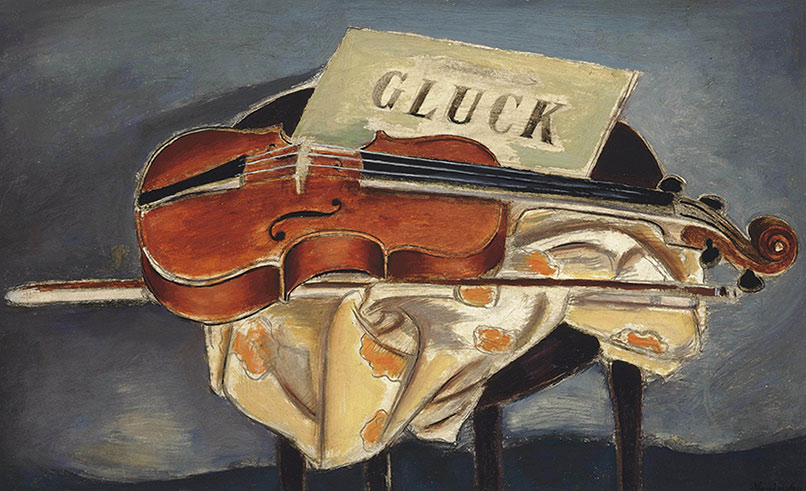  Still life with violin