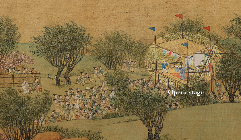 Take you to see a different Along the River During the Qingming Festival.QiuYing Along The River During The Qingming Festival 02