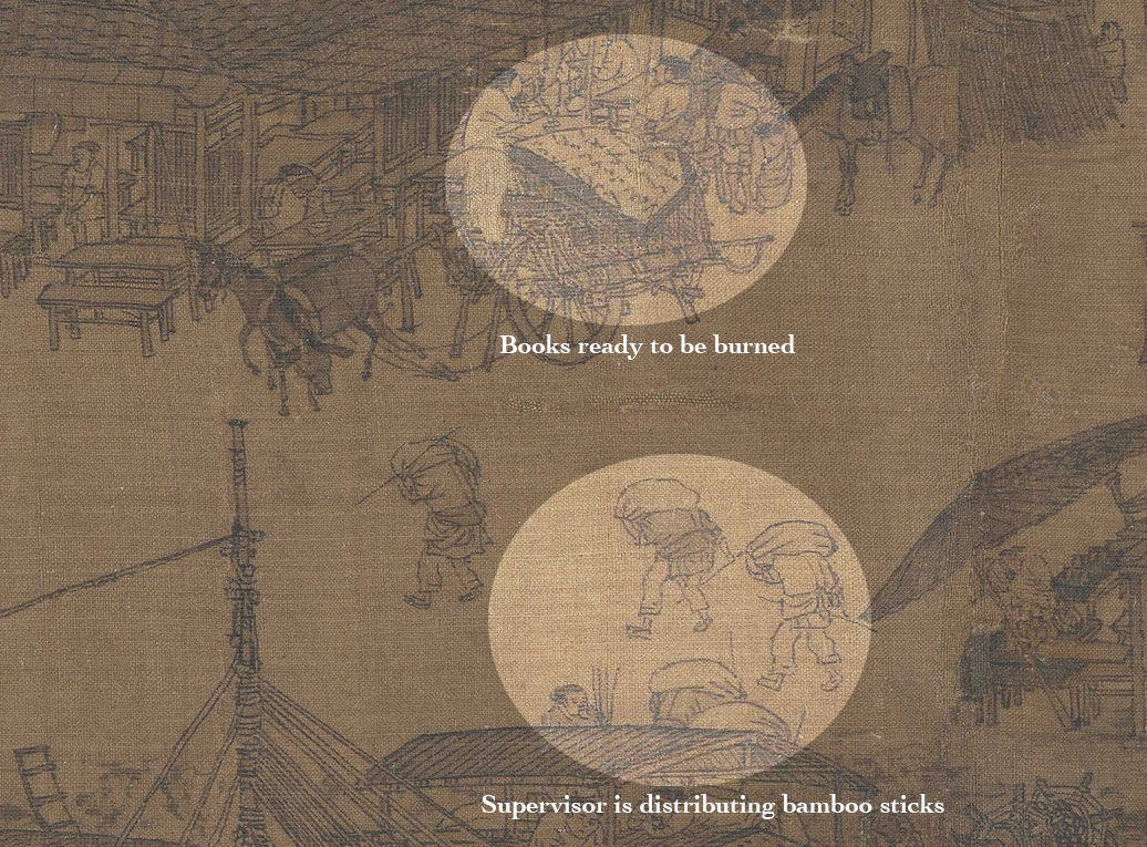 In-depth exploration of Along the River During the Qingming Festival. Zhang Zeduan. Along The River During The Qingming Festival 08
