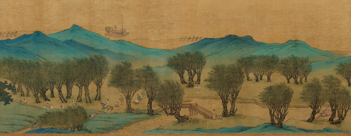 Take you to see a different Along the River During the Qingming Festival.QiuYing Along The River During The Qingming Festival