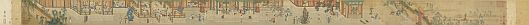 Han Palace Spring Dawn . Qiu Ying . Ming Dynasty . Painting han gong chun